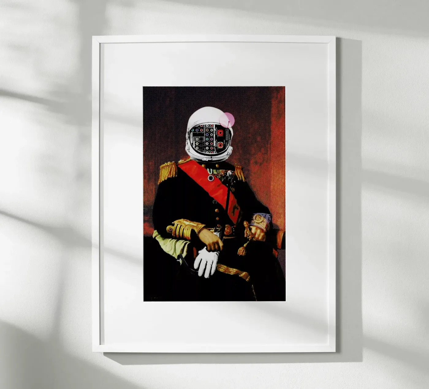 Space General Plug Man poster van Marko Köppe