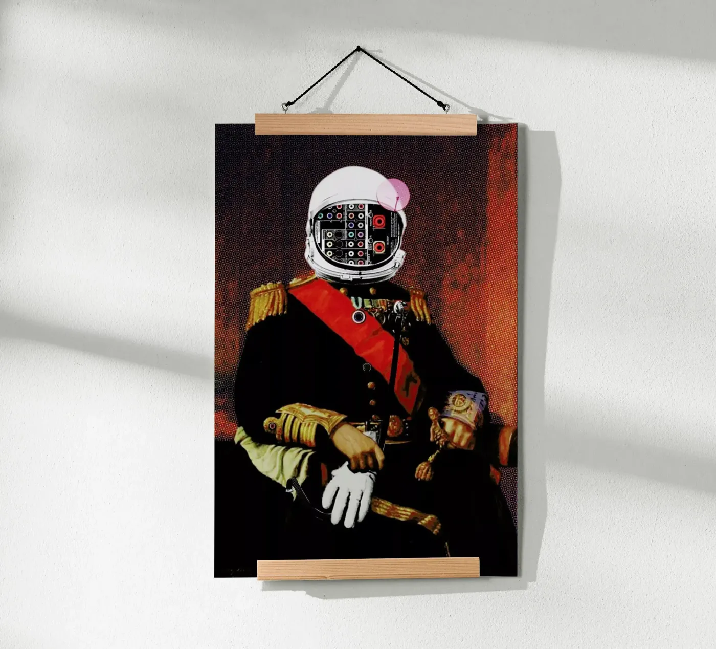Space General Plug Man poster van Marko Köppe