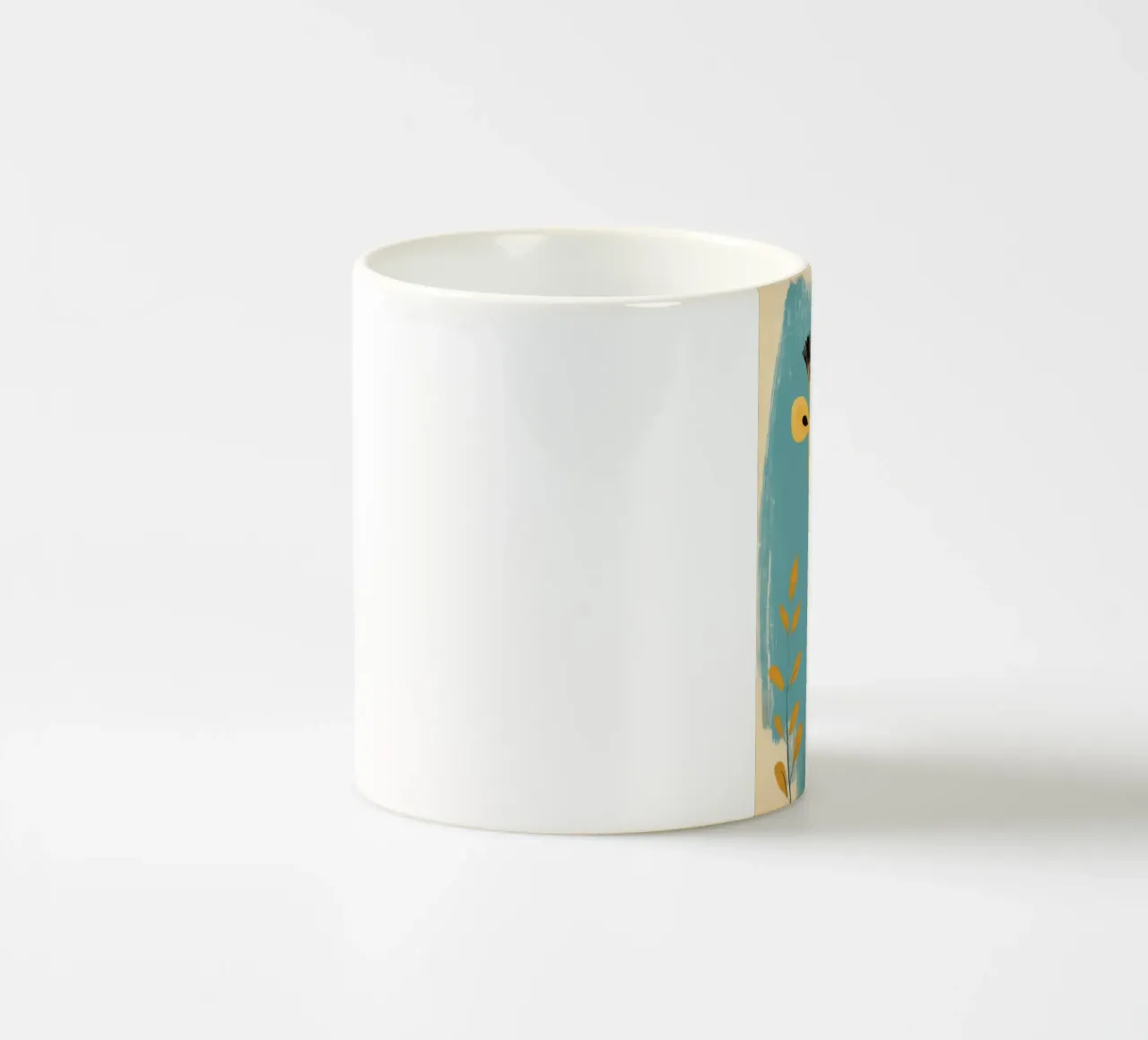 Illustrazione di una graziosa giraffa tazza in ceramica da E Cannon