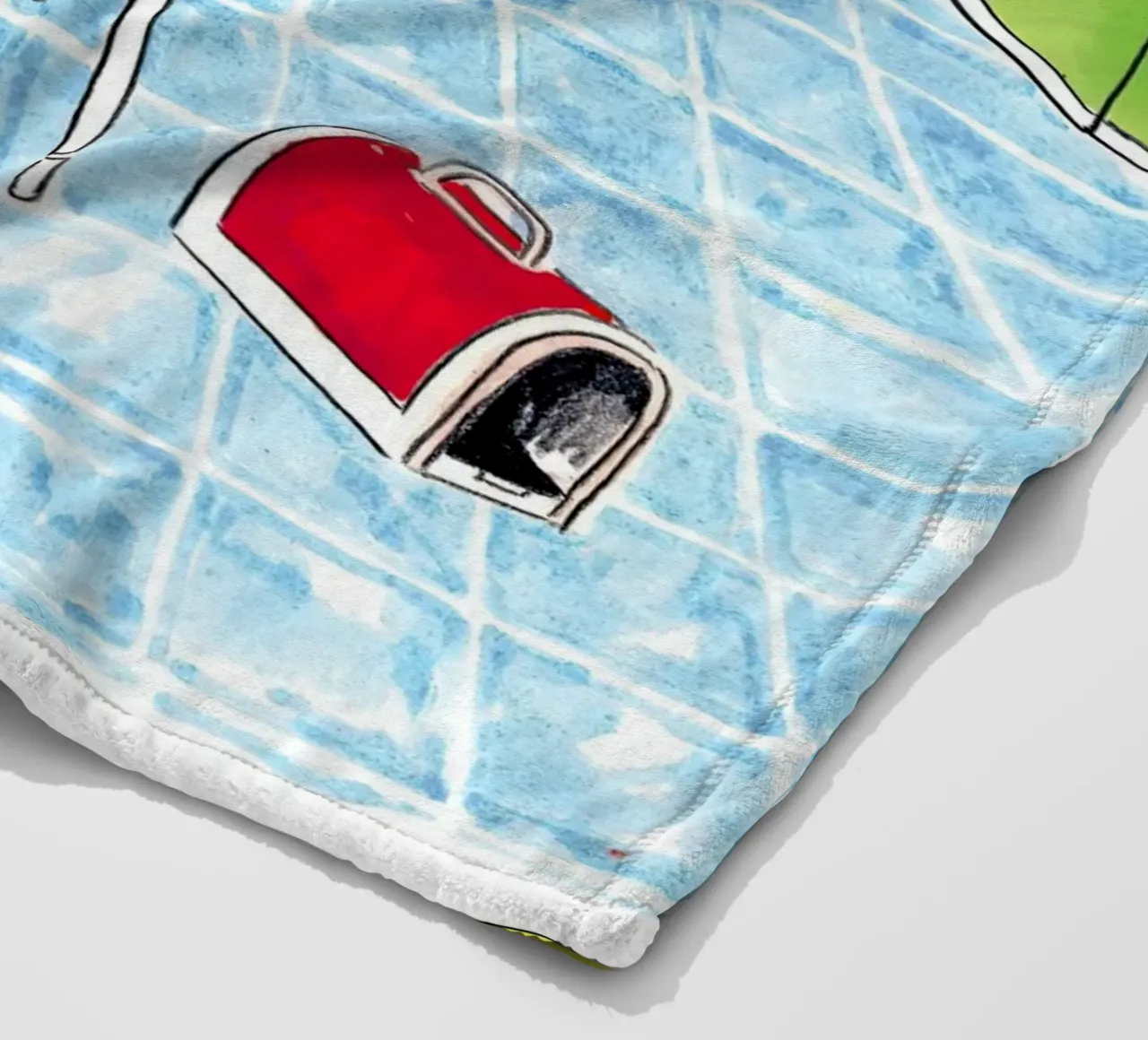 lampada dell'orologio coperta in pile da ManondeShop
