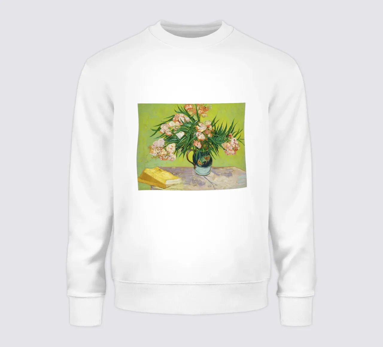 Oleanders (1888) by Vincent van Gogh sweatshirt by Venus Art