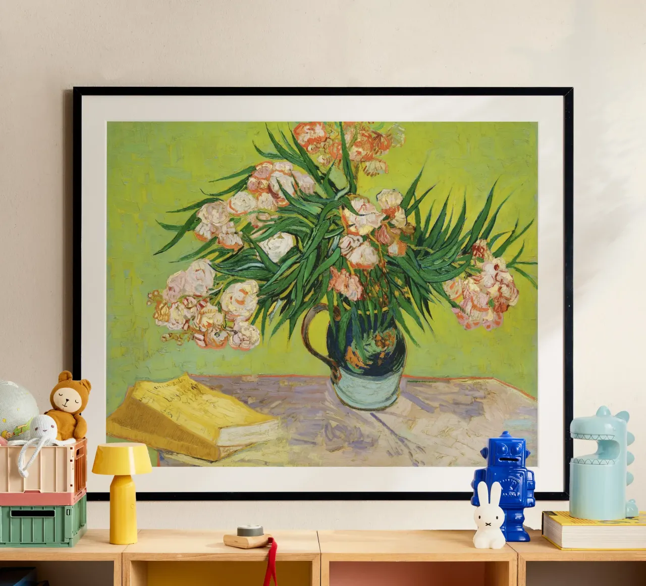 Oleanders (1888) by Vincent van Gogh poster by Venus Art