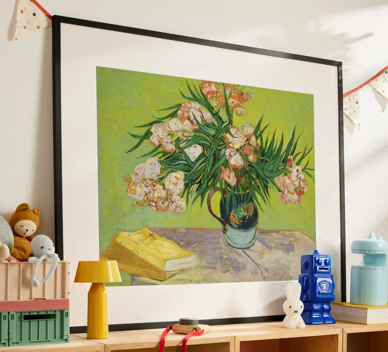 Oleanders (1888) by Vincent van Gogh poster by Venus Art
