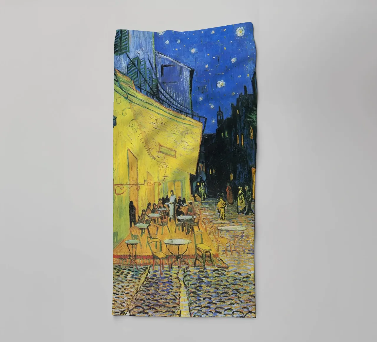 La terrazza del caffè di notte di Vincent van Gogh (1888) asciugamano da bagno da Classic Art Prints