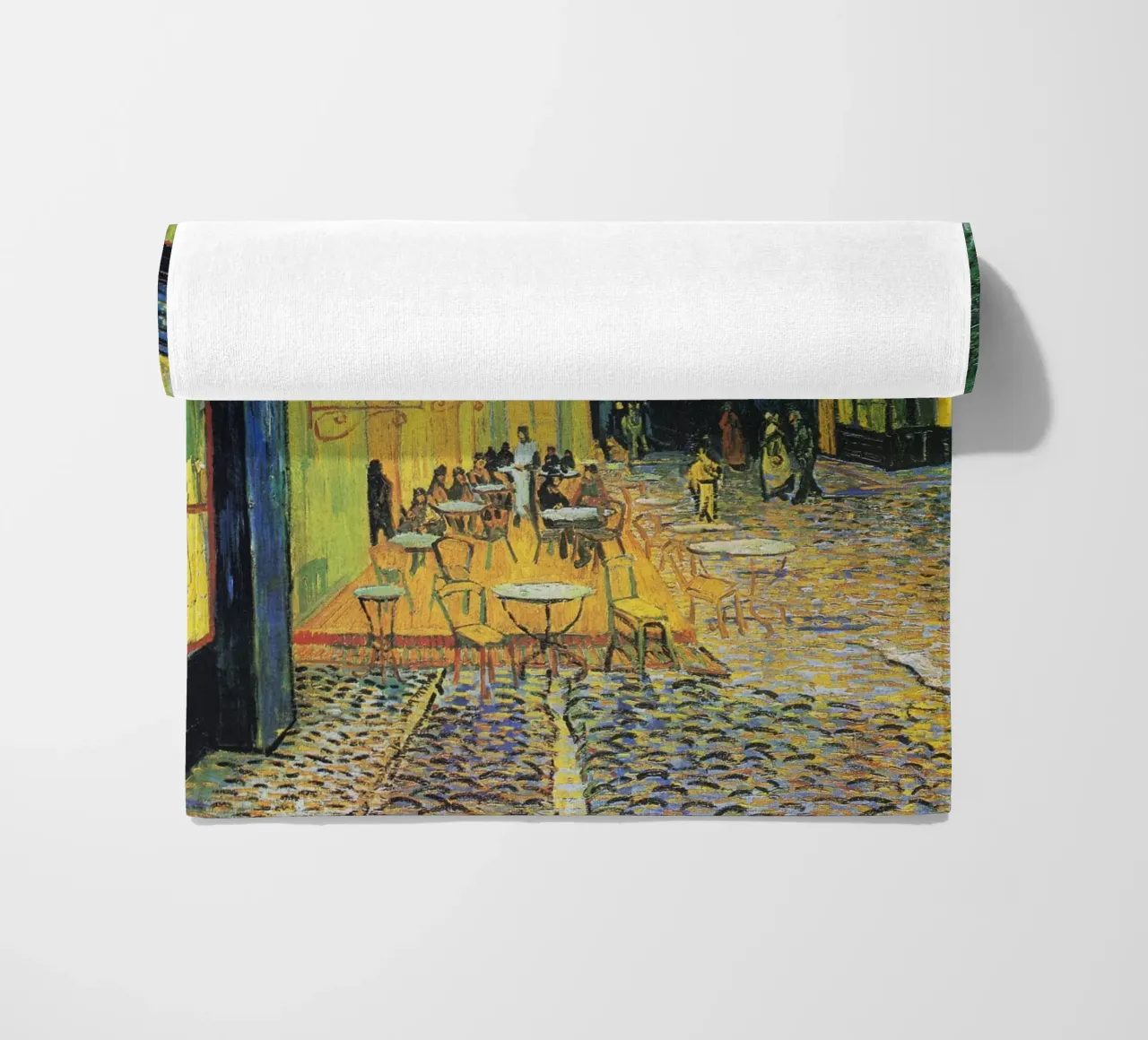 La terrazza del caffè di notte di Vincent van Gogh (1888) telo mare da Classic Art Prints