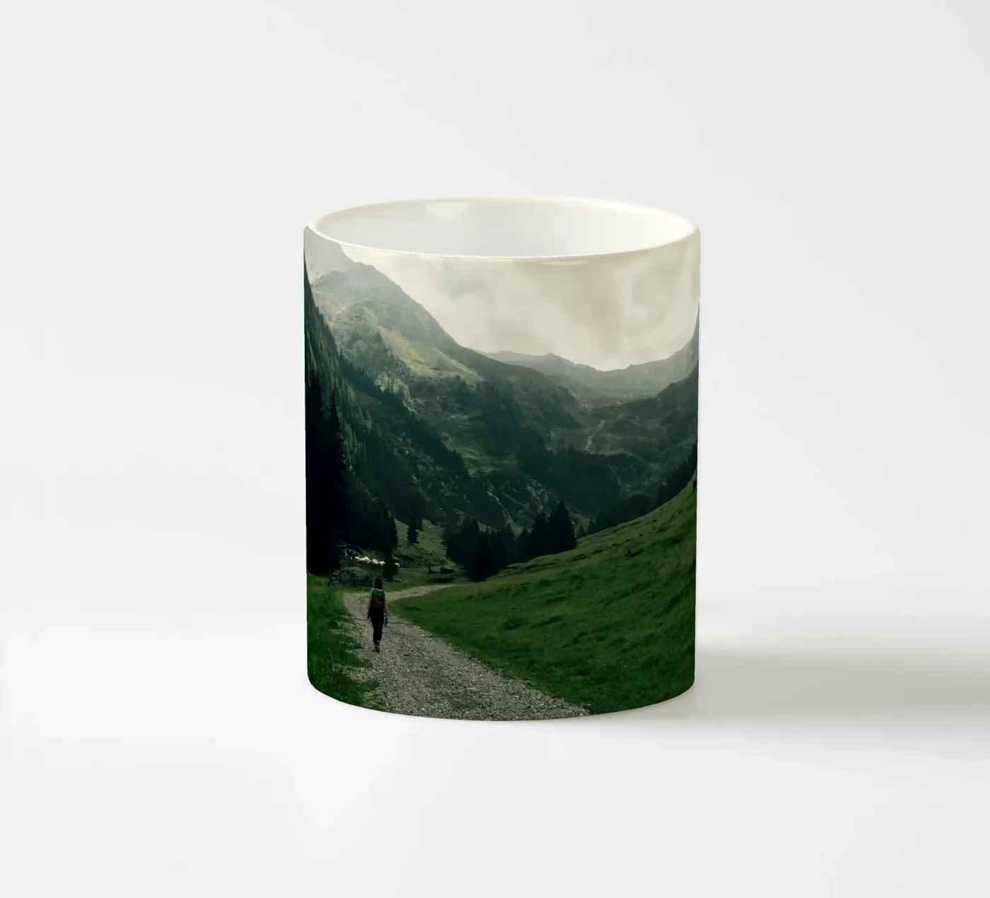 Back down ceramic mug by Löwenzahntiger
