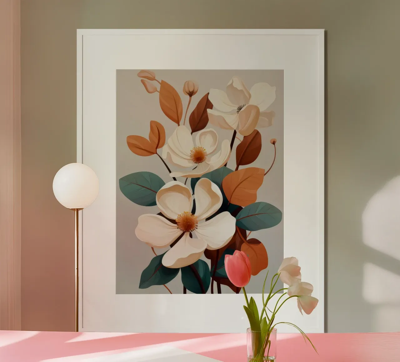 Autunno floreale carta hahnemühle da Tameo