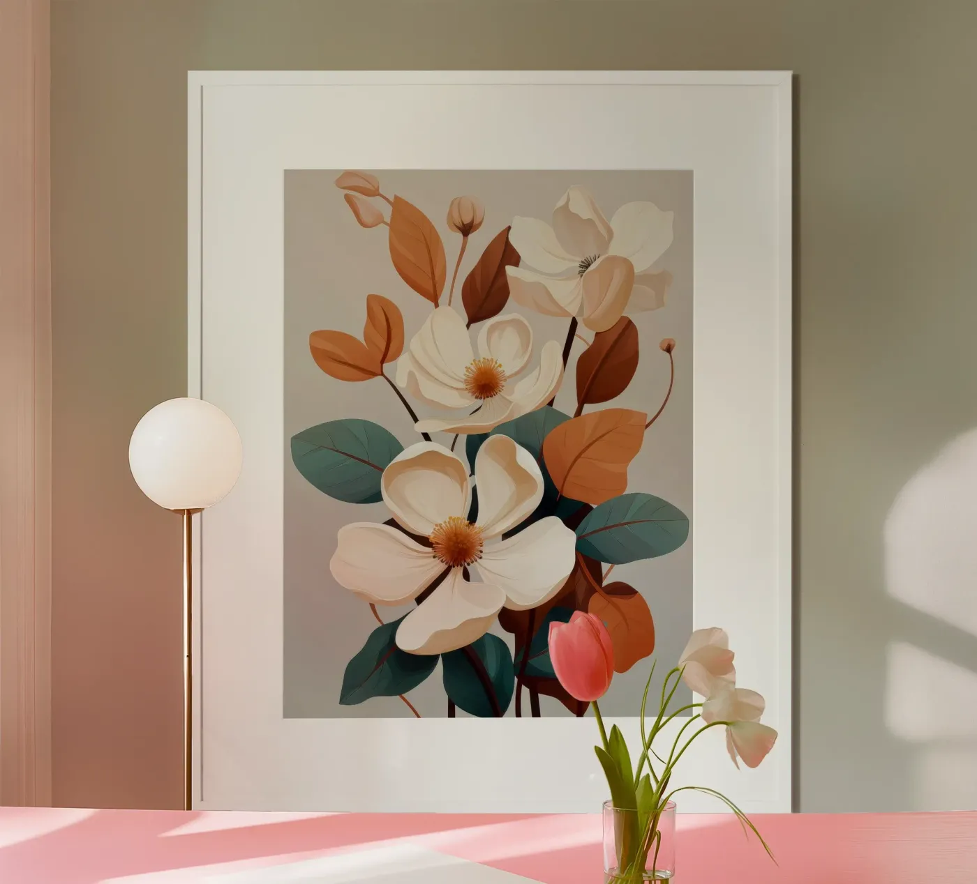 Autunno floreale poster da Tameo