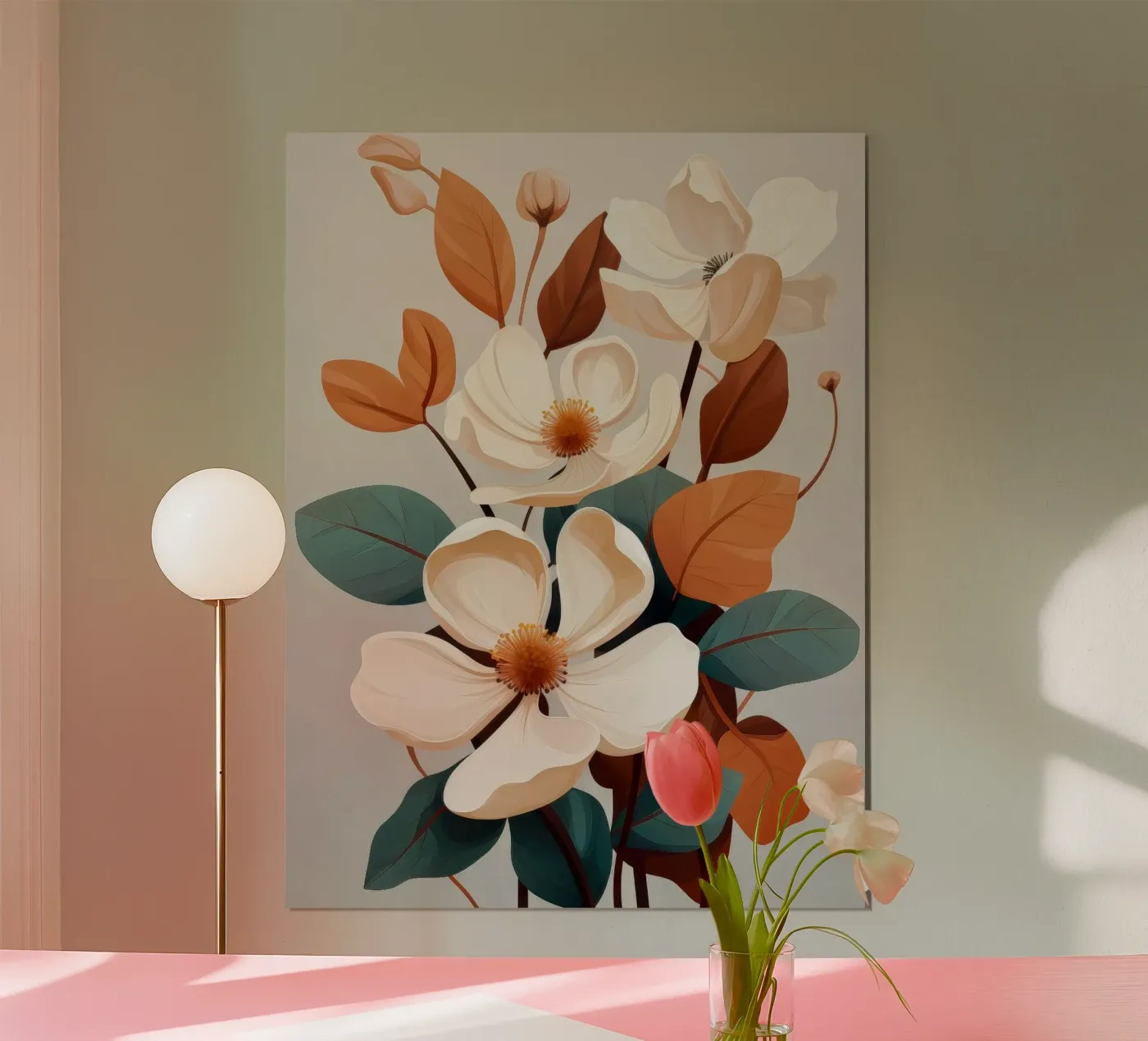 Autumn Floral Poster von Tameo