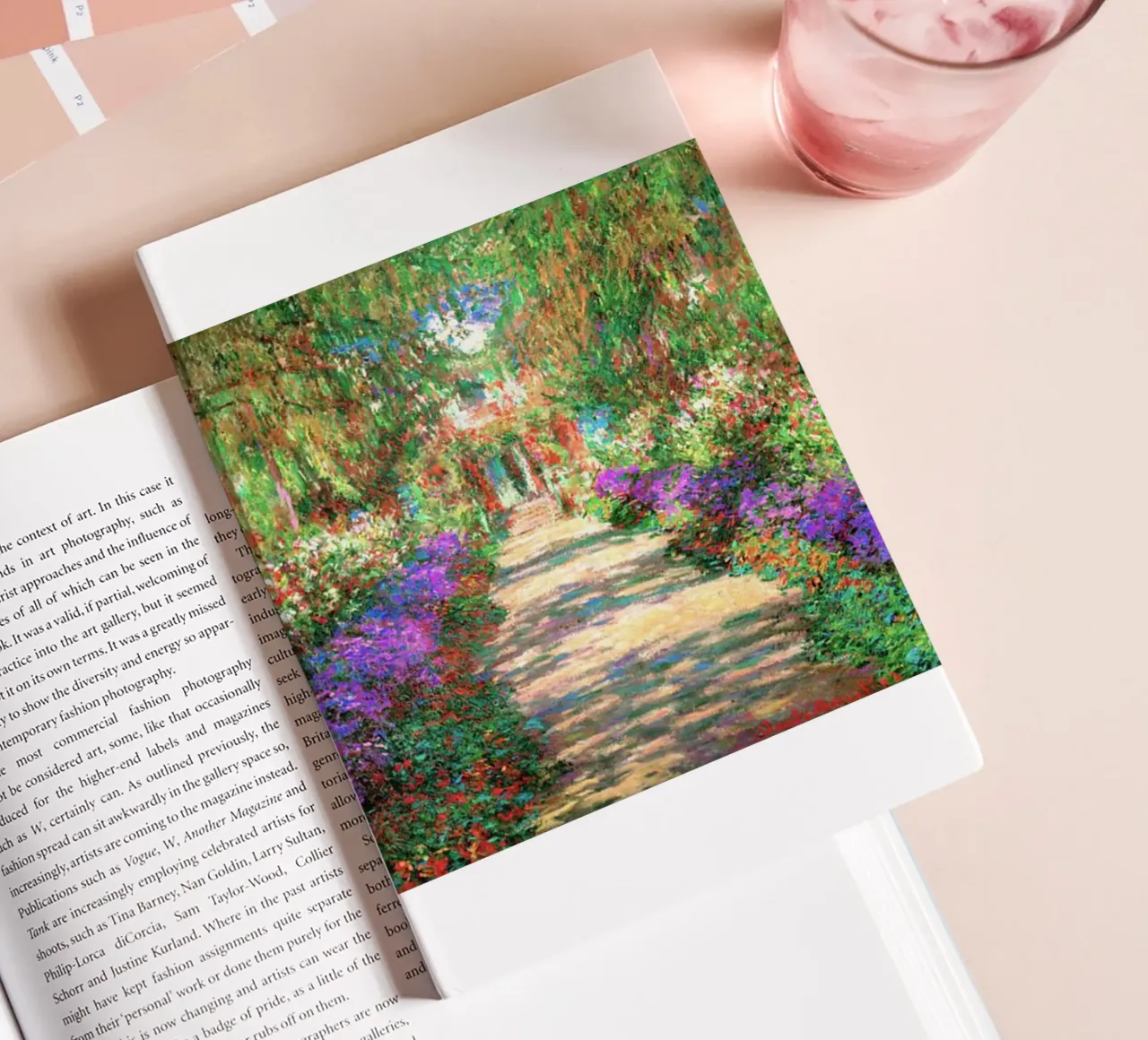 very beautiful flower garden notebook by SMG Store
