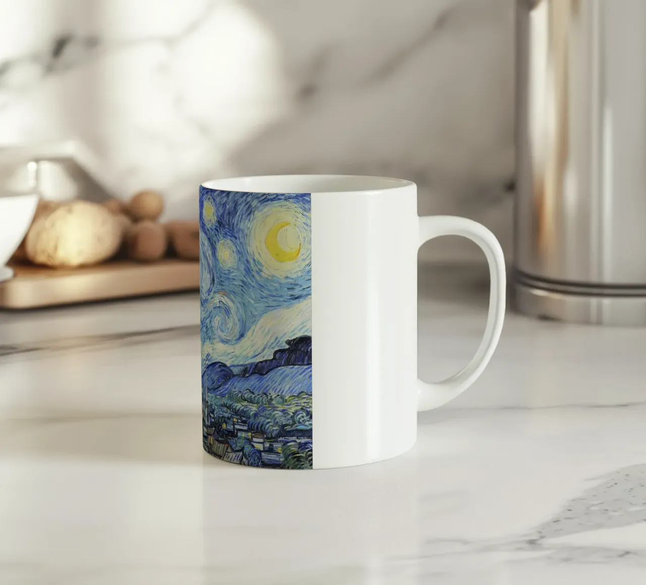 Vincent van Gogh’s The Starry Night (1889) ceramic mug by Classic Art Prints