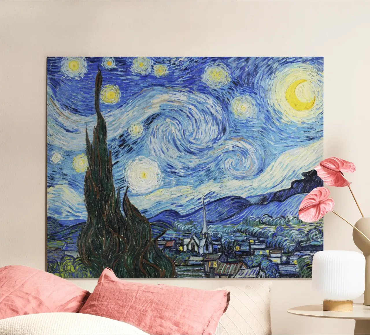 Vincent van Gogh’s The Starry Night (1889) poster by Classic Art Prints