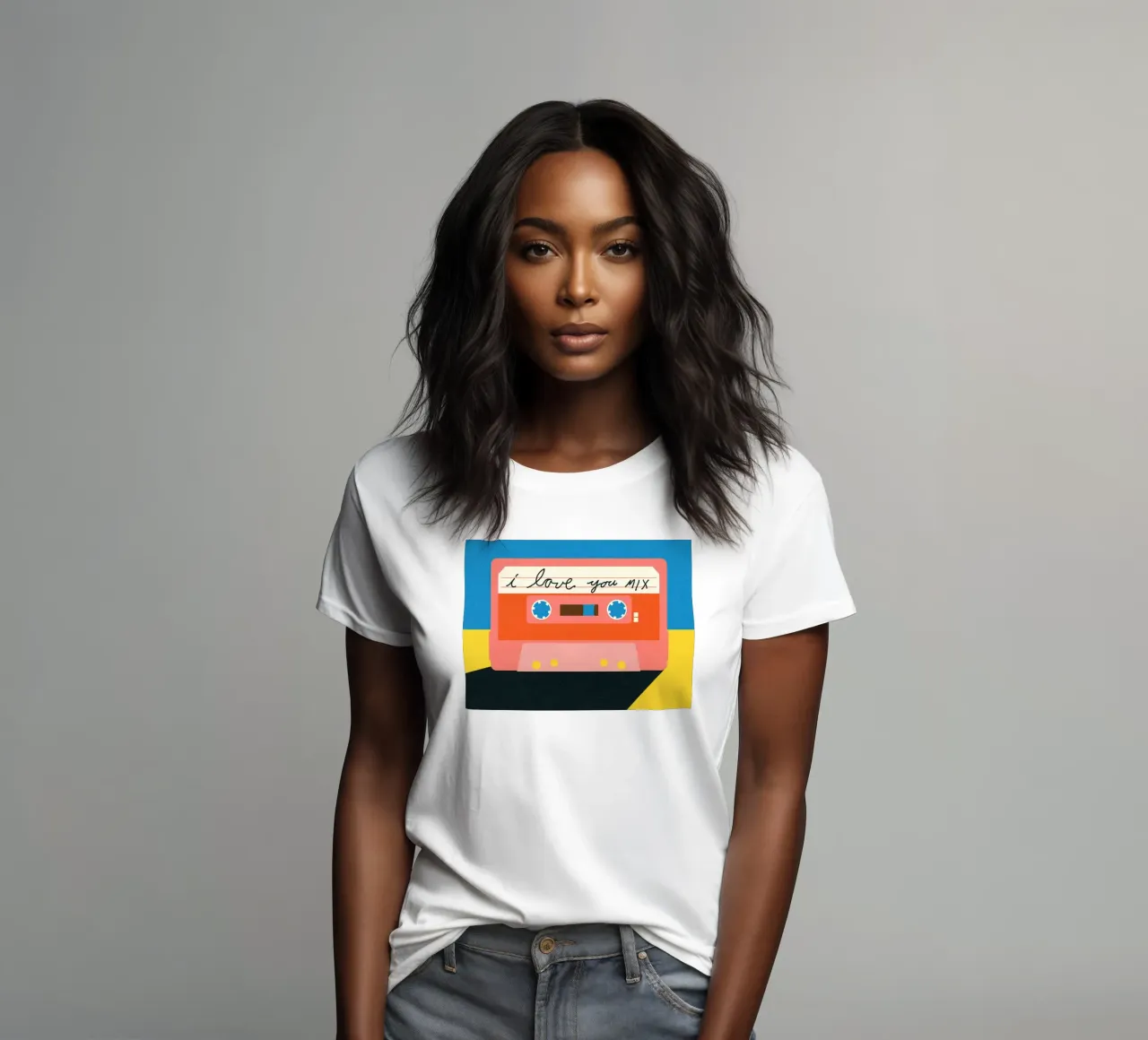 Mixtape I Love You t-shirt da donna da lawrencearmstron