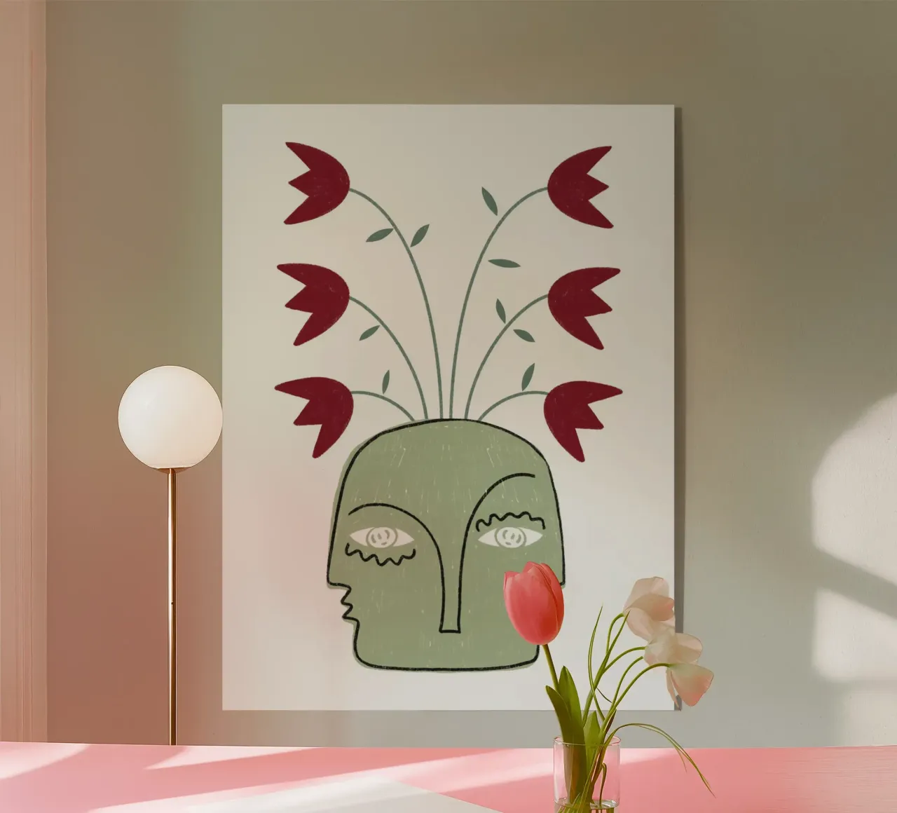 INNER GROWTH 2 plexiglass da Shatha Al Dafai