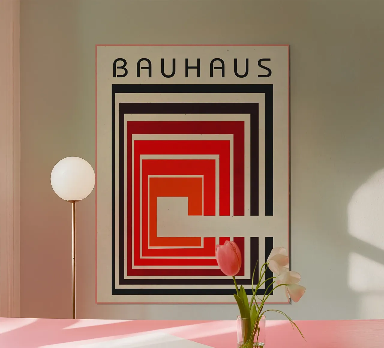 Arte geometrica Bauhaus carta hahnemühle da Edson Studio