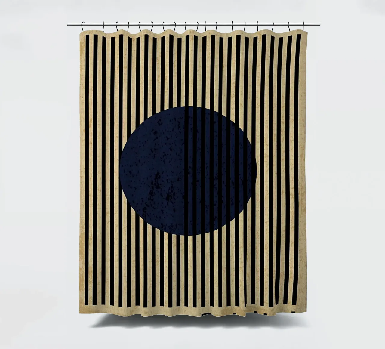 Bauhaus Geometric Art Print Duschvorhang von Edson Studio
