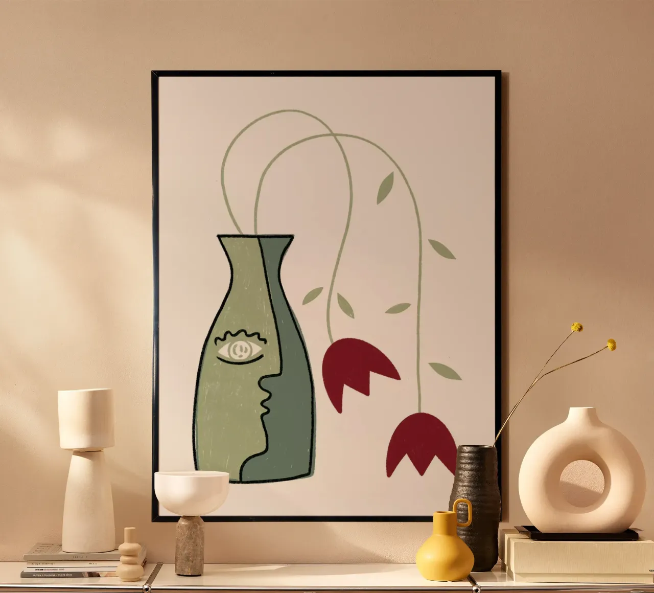 INNER GROWTH 3 poster da Shatha Al Dafai