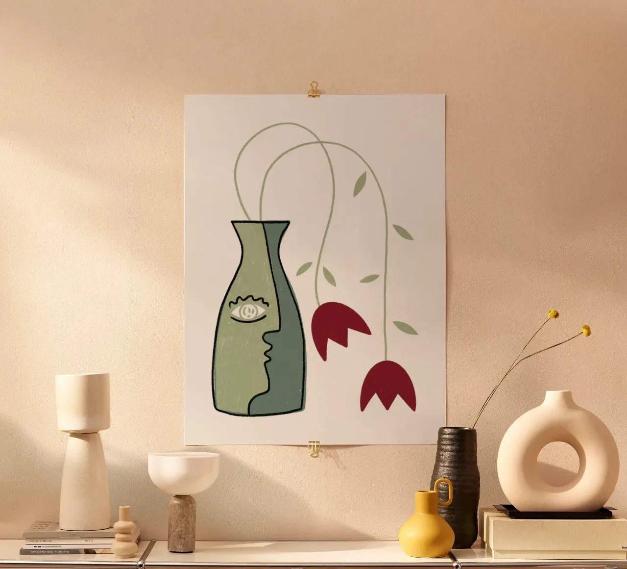 INNER GROWTH 3 poster da Shatha Al Dafai