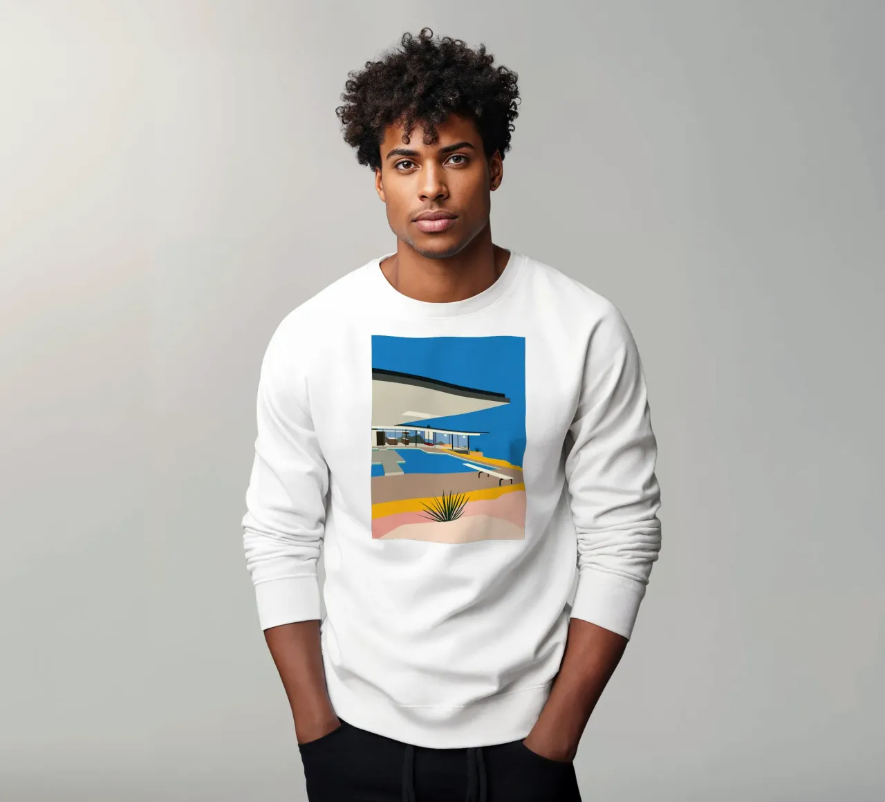 LA Steel House sweatshirt by lawrencearmstron