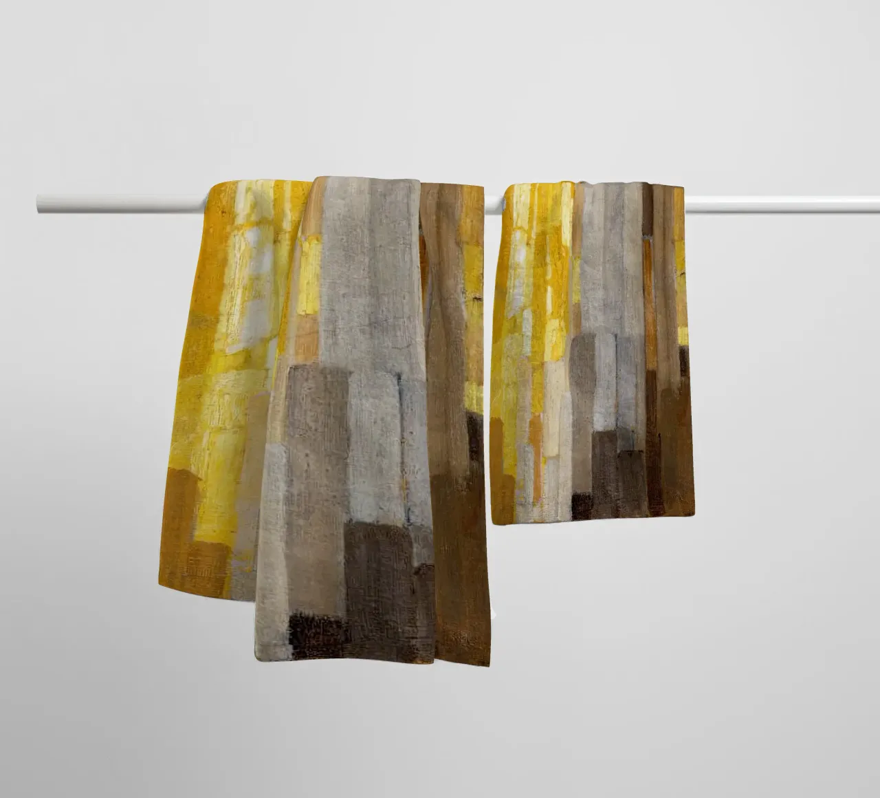 Composition of vertical lines 1913 towel by martina