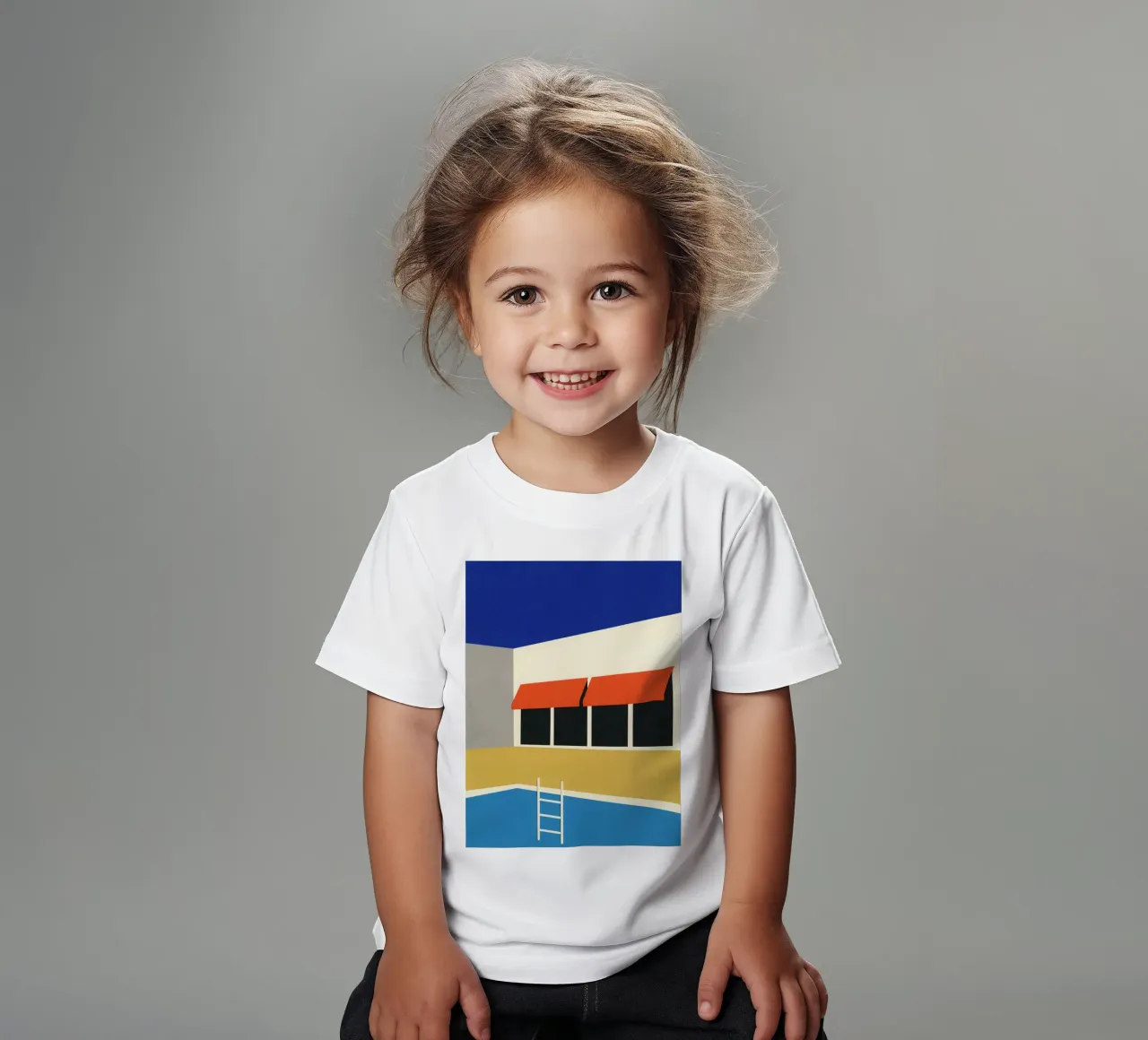 Pool House de Palm Springs t-shirt enfant de lawrencearmstron