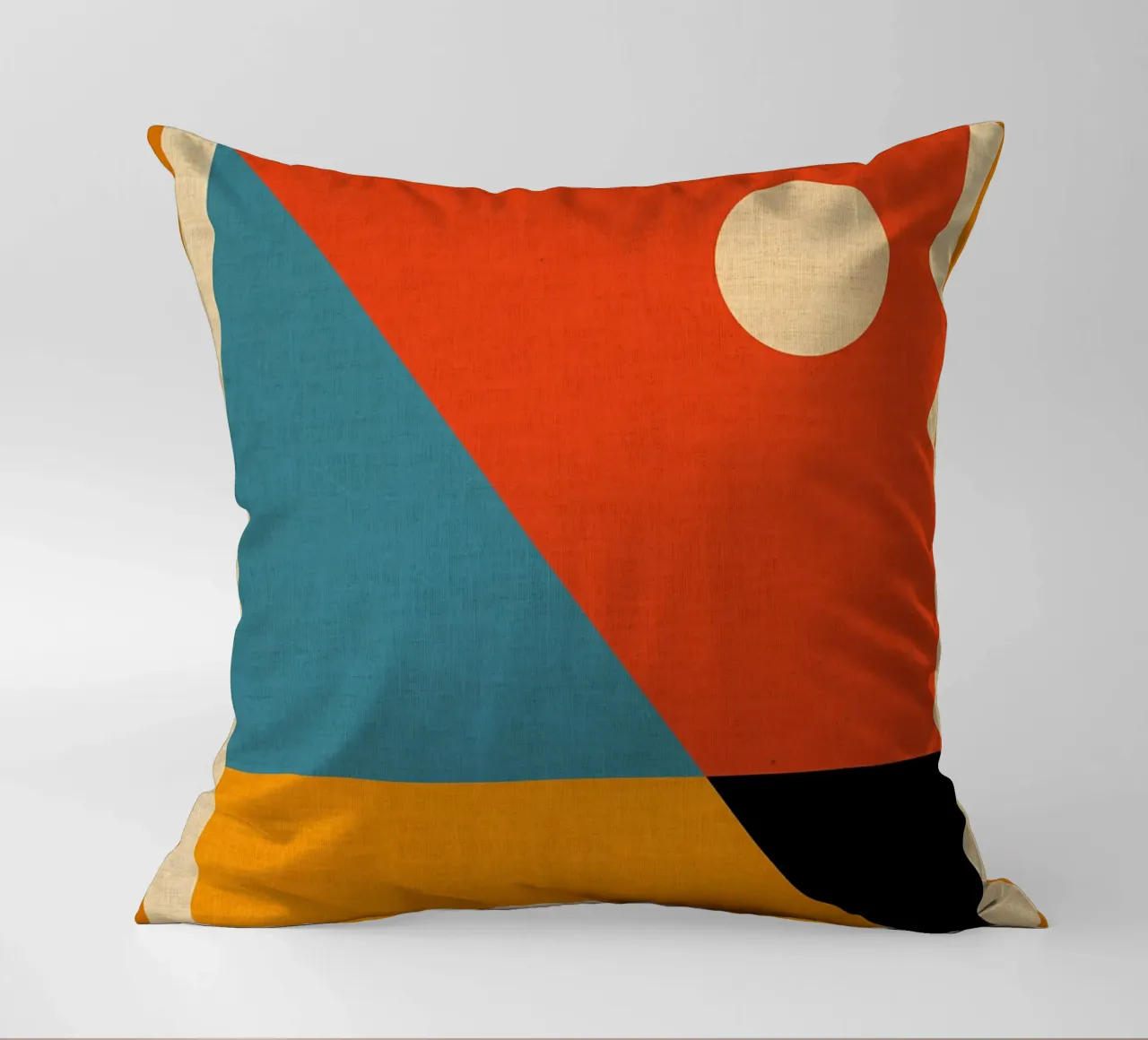 Arte geometrica Bauhaus cuscino da Edson Studio