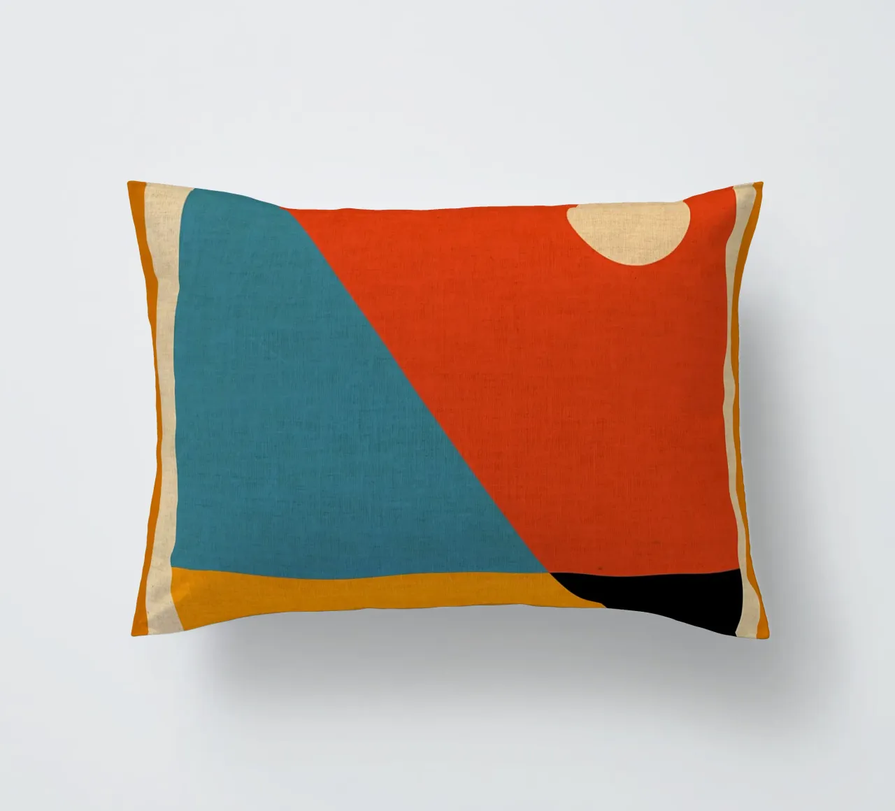 Arte geometrica Bauhaus cuscino da Edson Studio