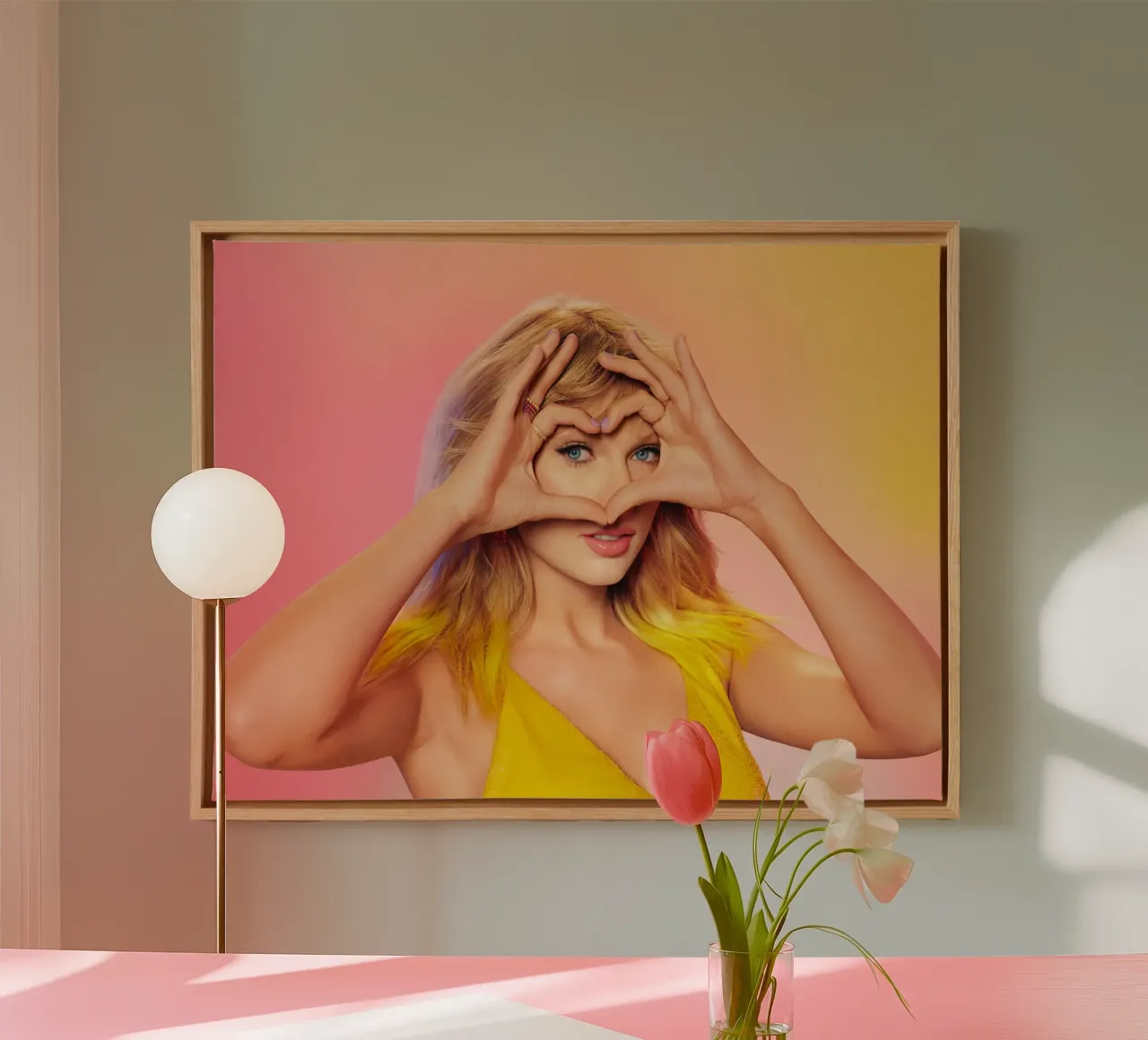 Taylor Swift canvas by Musadad Shop