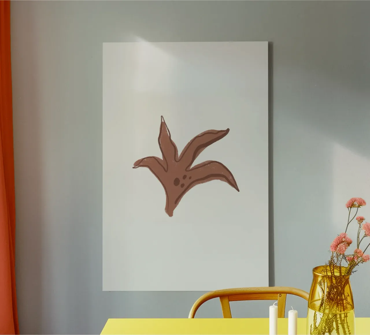 Sea Study No 25 tela con Cornice a cassetta da treechild