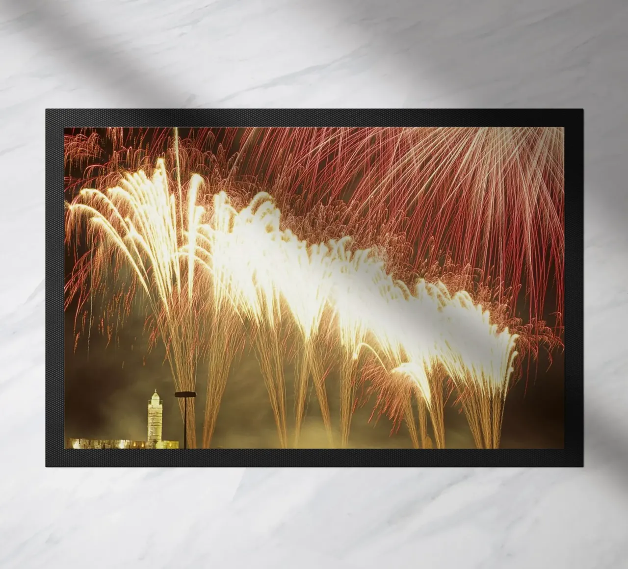 Fuochi d'artificio su Gerusalemme I zerbino da Tal Paz-Fridman