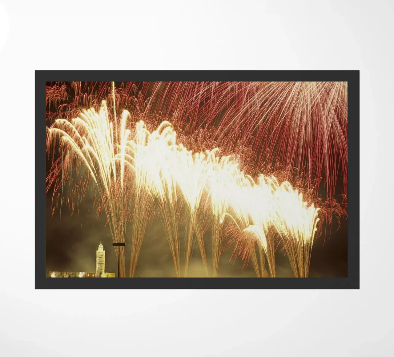 Fuochi d'artificio su Gerusalemme I zerbino da Tal Paz-Fridman
