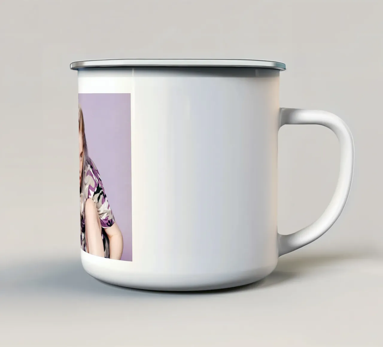Billie Eilish enamel mug by Musadad Shop