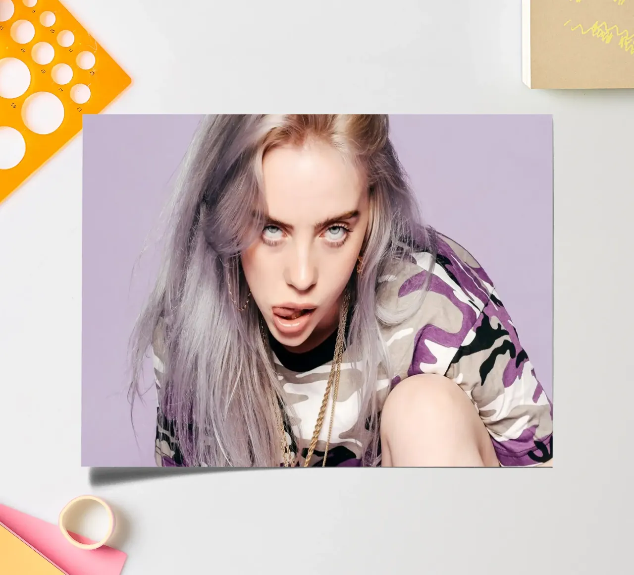 Billie Eilish sticker sheet by Musadad Shop