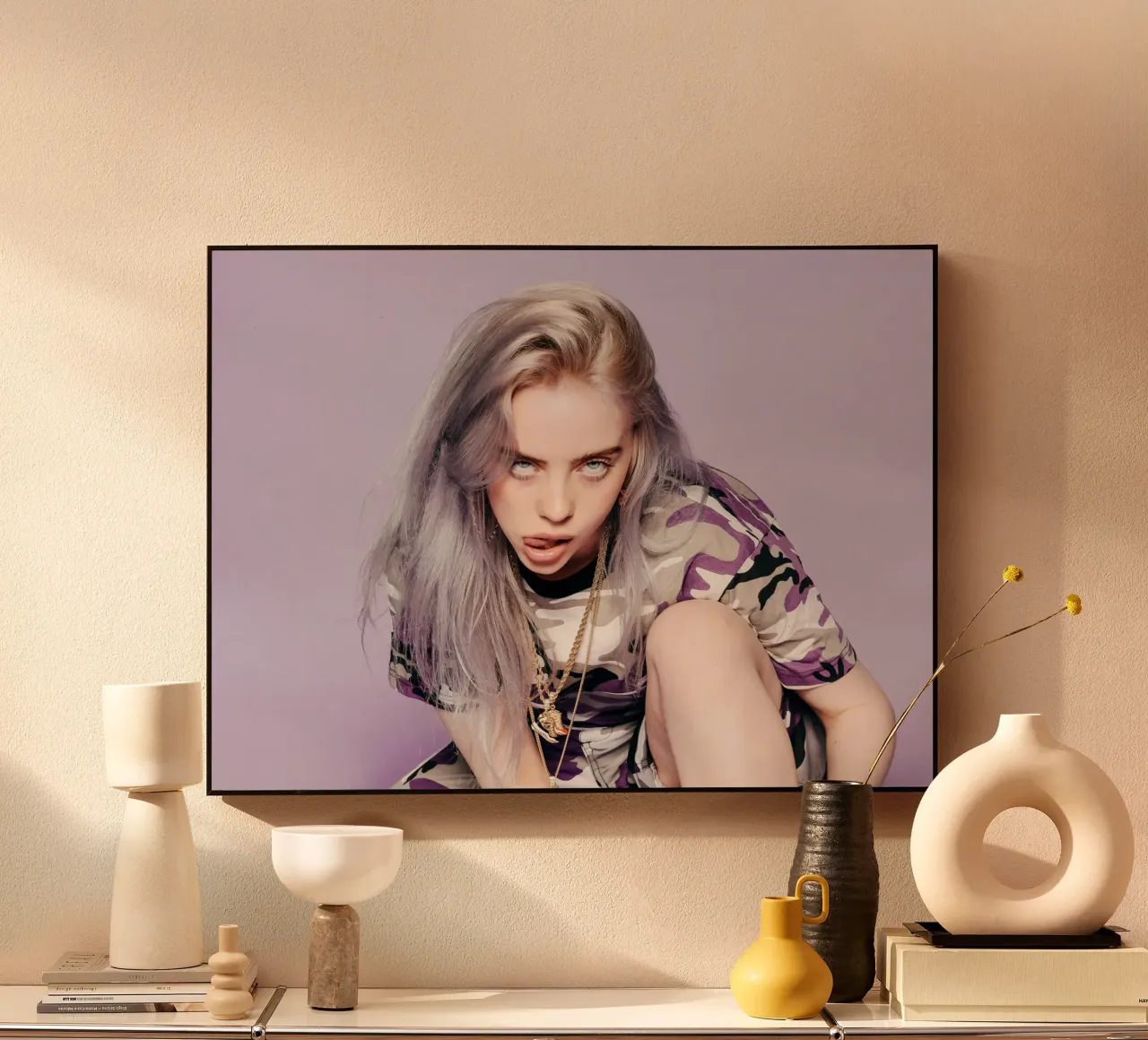 Billie Eilish alu-dibond by Musadad Shop