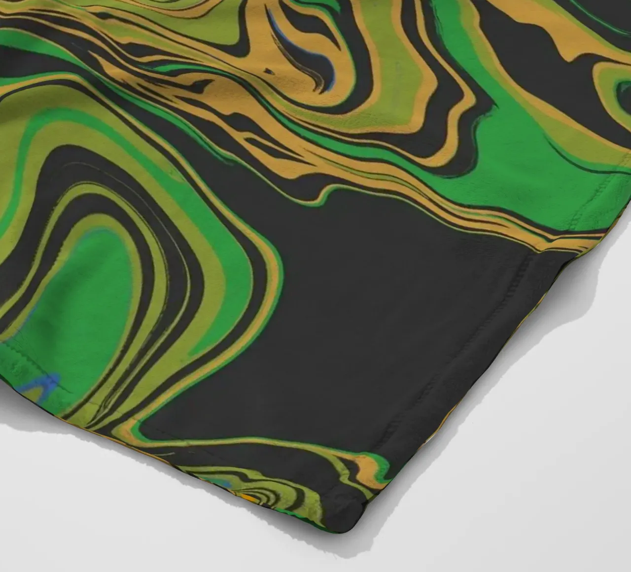 Coulée de marbre 07 plaid polaire de Little Dean