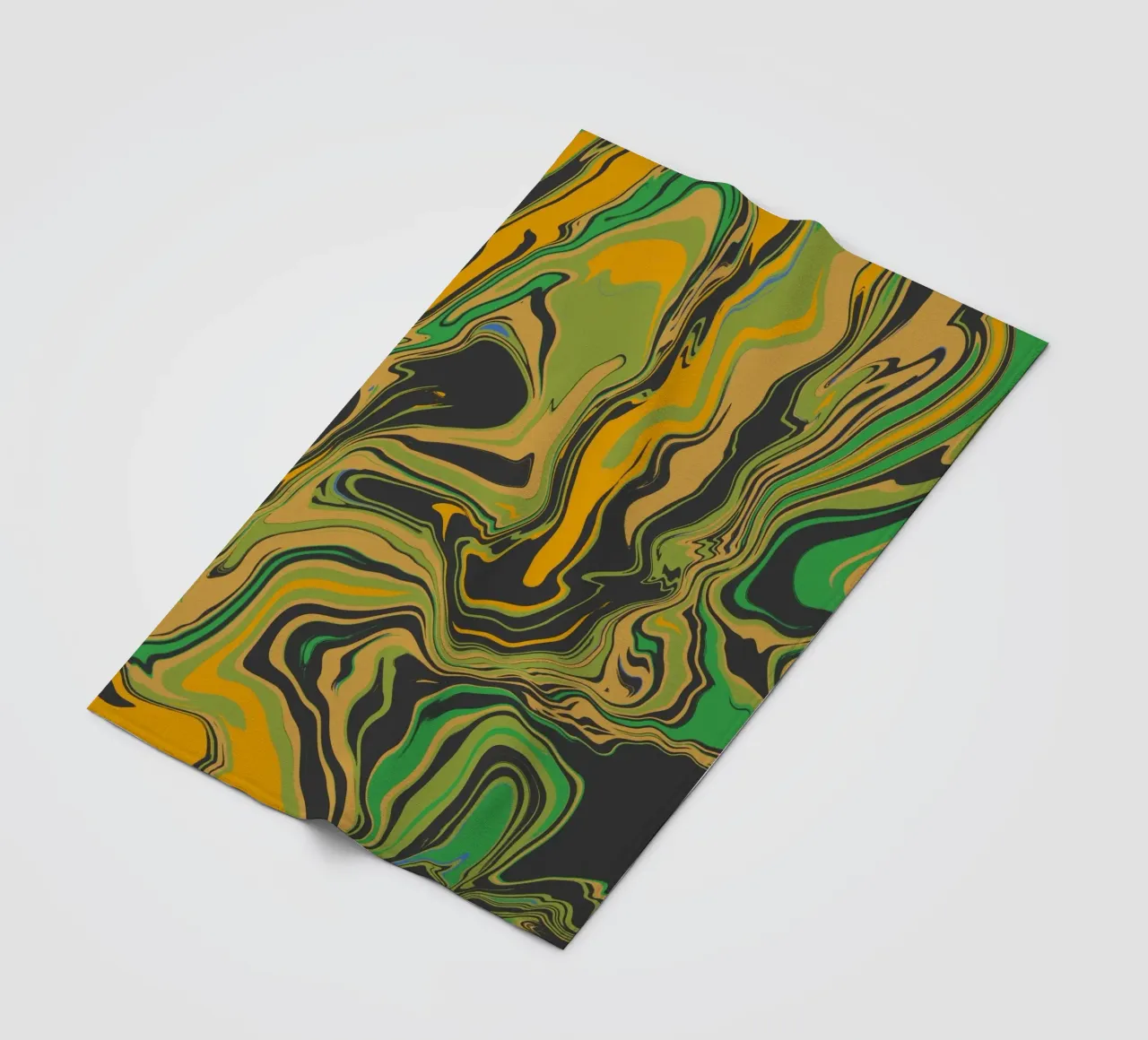 Coulée de marbre 07 plaid polaire de Little Dean