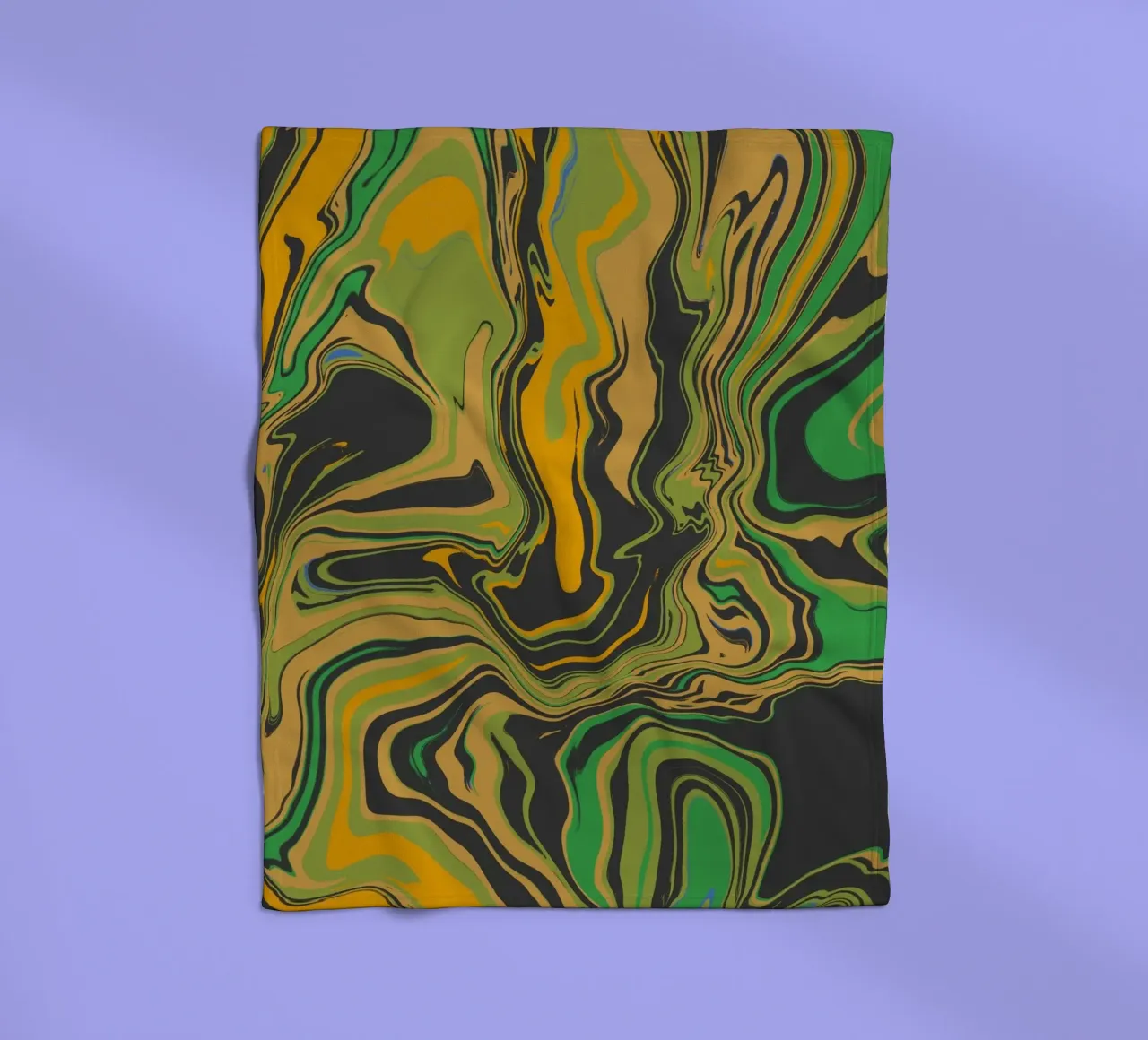 Flusso di marmo 07 coperta in pile da Little Dean