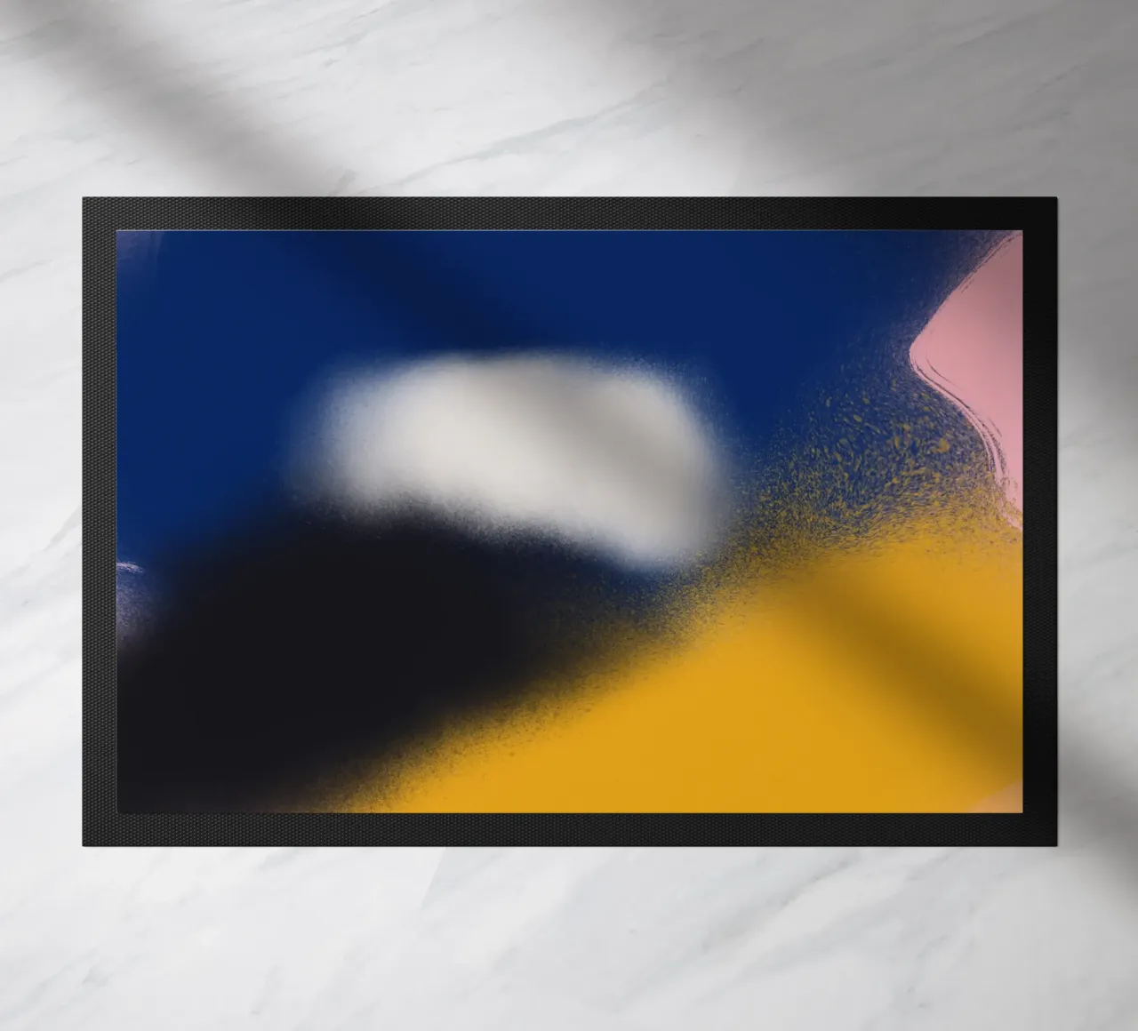 Fluïditeit 04 deurmat van Little Dean