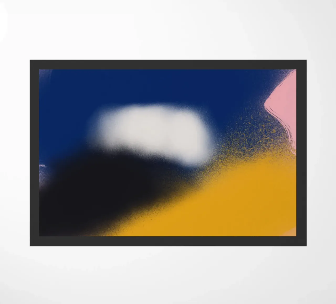 Fluïditeit 04 deurmat van Little Dean