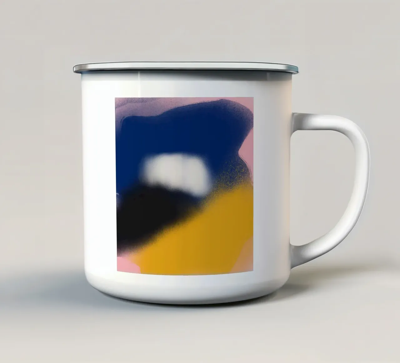 Fluidità 04 tazza in smalto da Little Dean