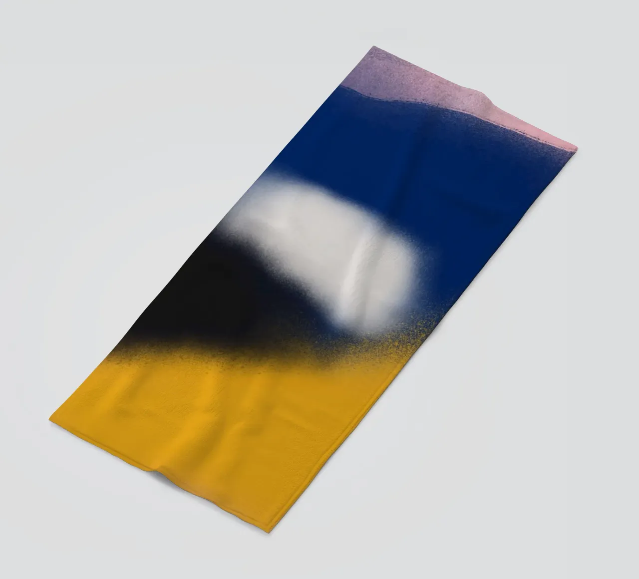 Fluidity 04 beach towel by Little Dean