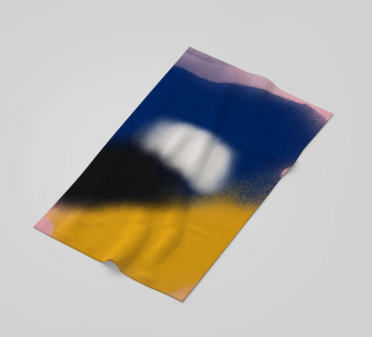 Fluidity 04 beach towel by Little Dean