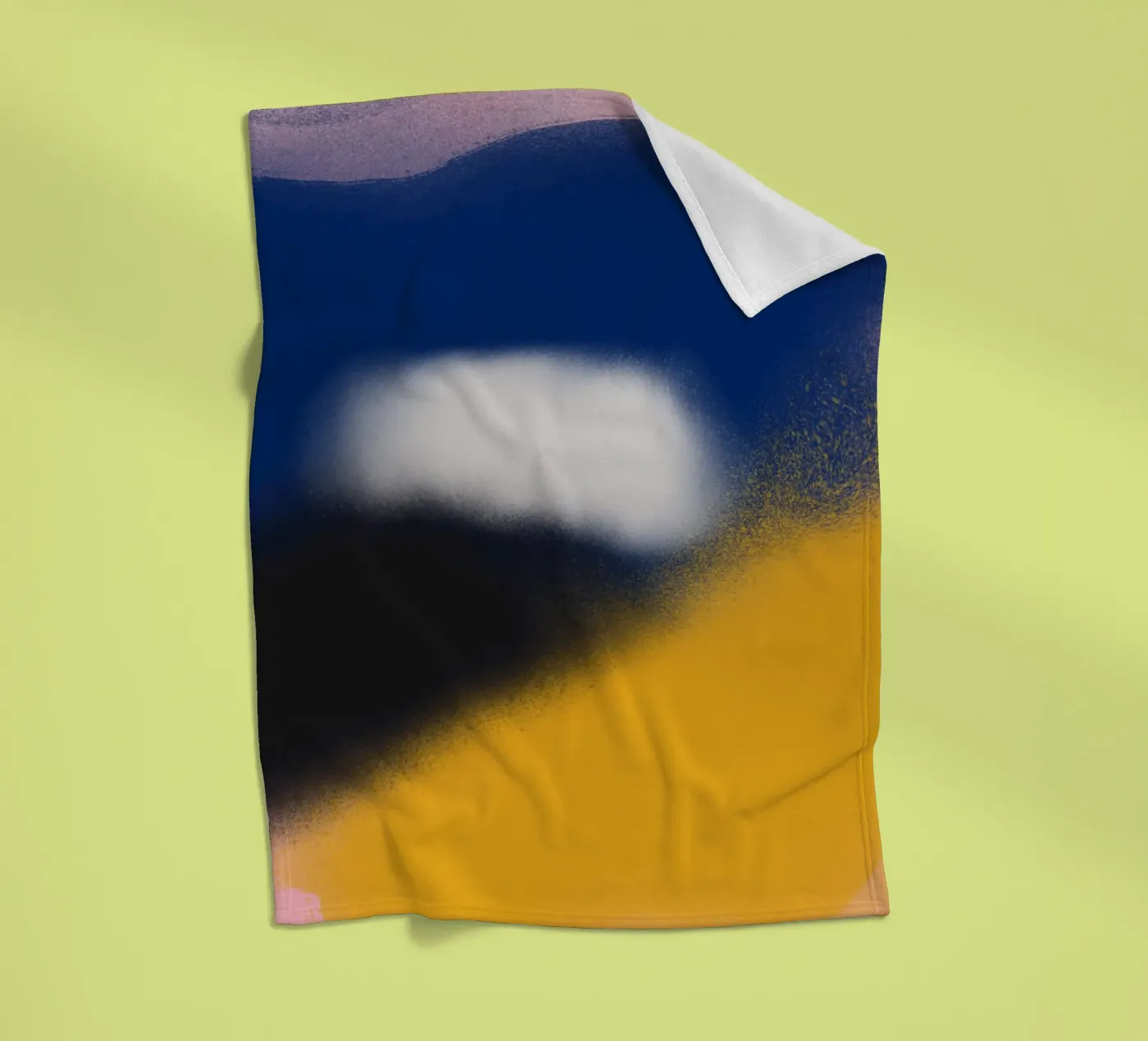 Fluidità 04 coperta in pile da Little Dean