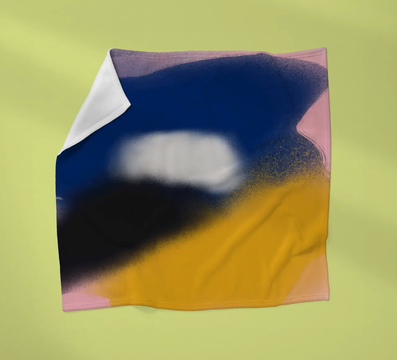 Fließfähigkeit 04 Fleecedecke von Little Dean