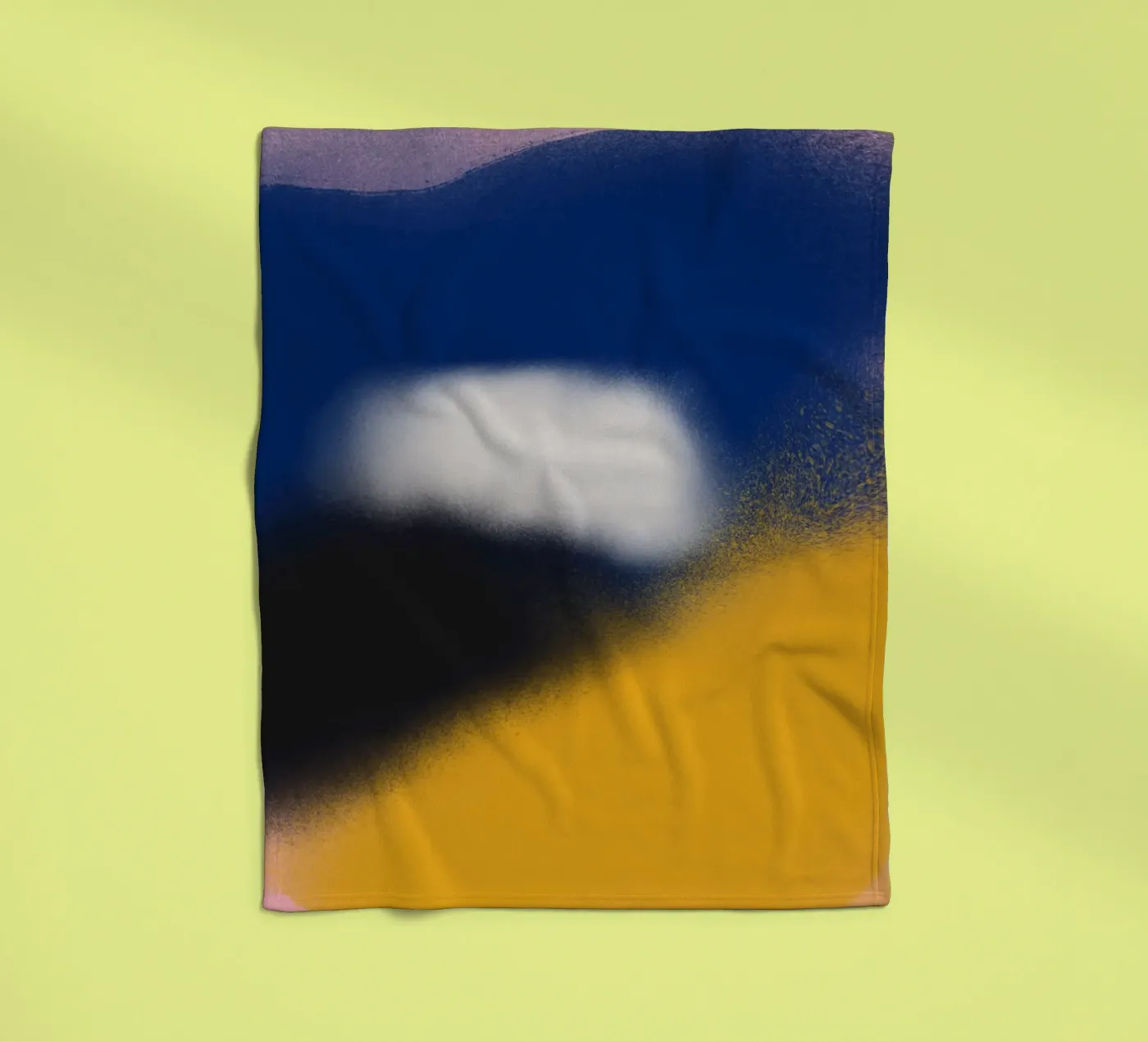 Fluidità 04 coperta in pile da Little Dean