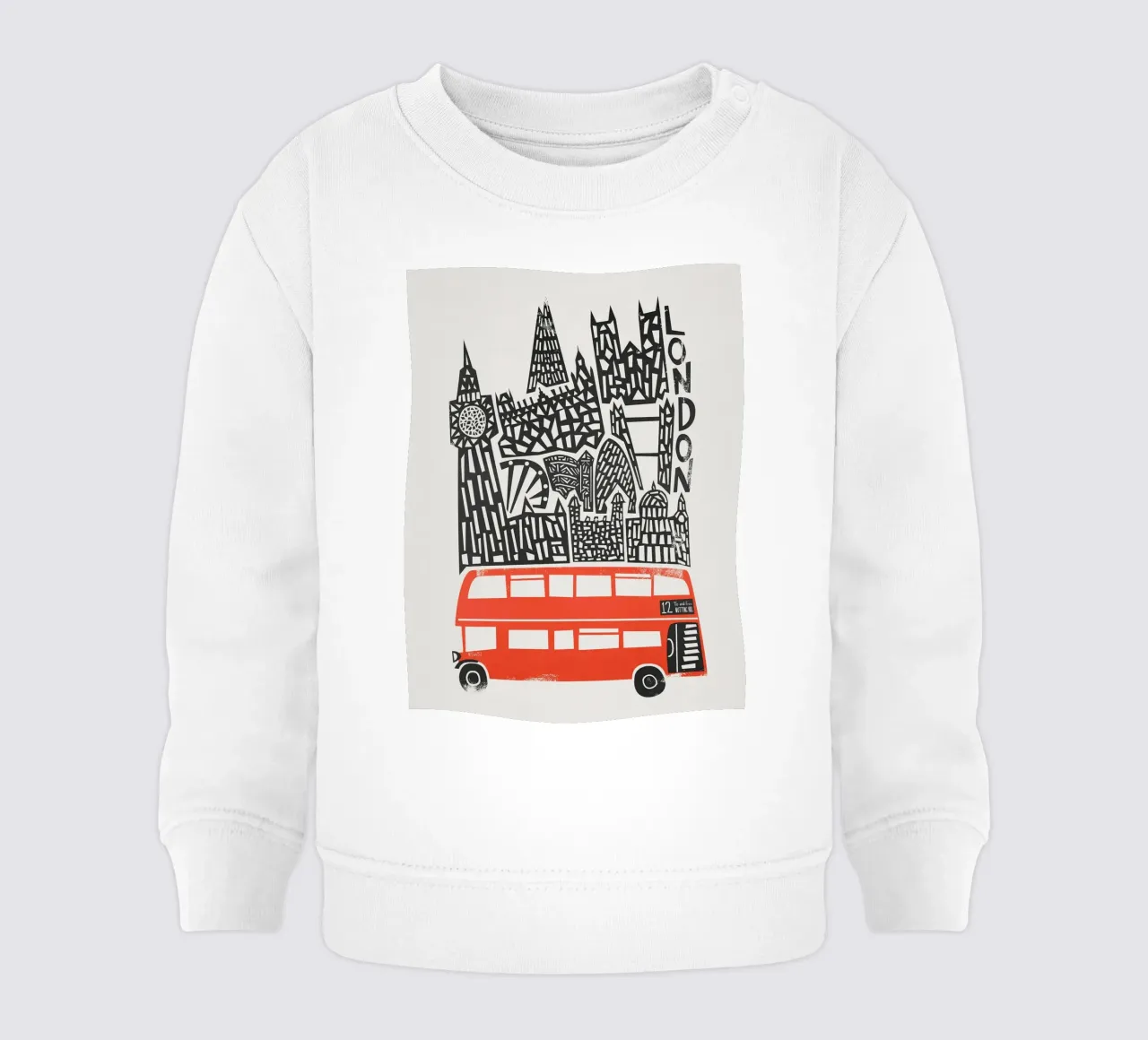 London felpa neonato da carolcrawofficialdesign
