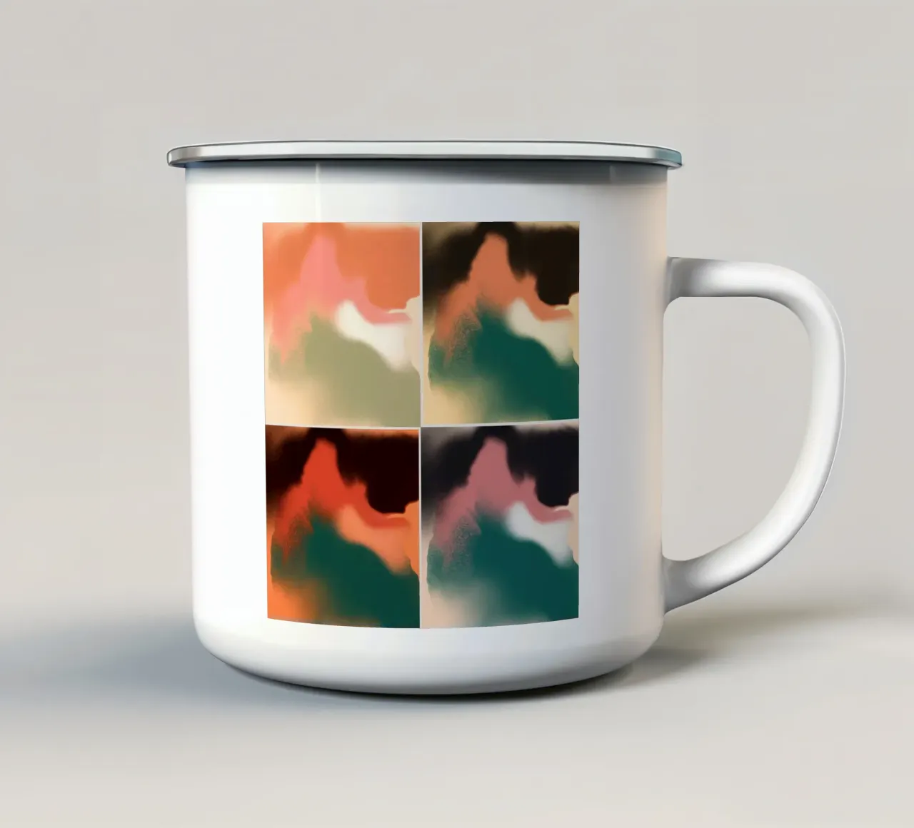 Accoppiamento degli acuti 05 tazza in smalto da Little Dean