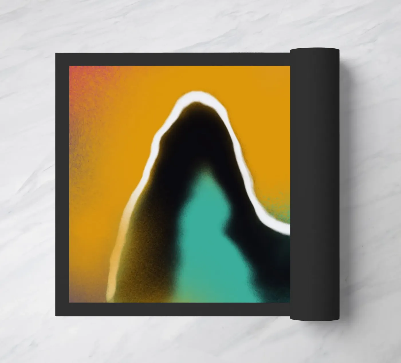 Fluidity 05 doormat by Little Dean