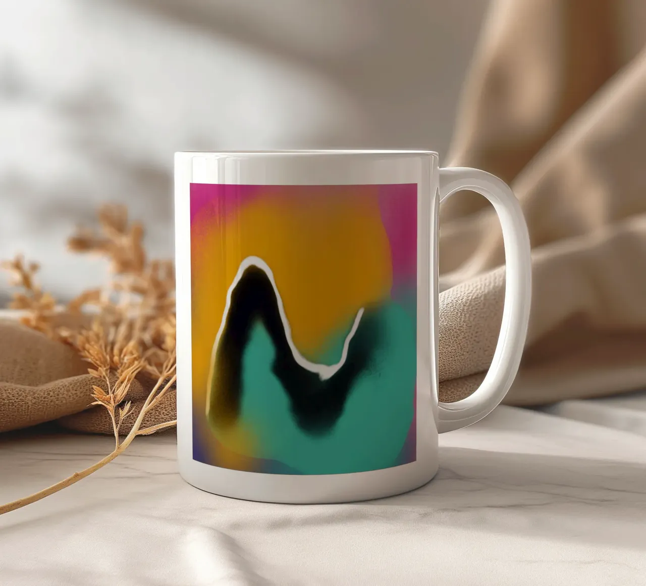 Fluidità 05 tazza in ceramica da Little Dean