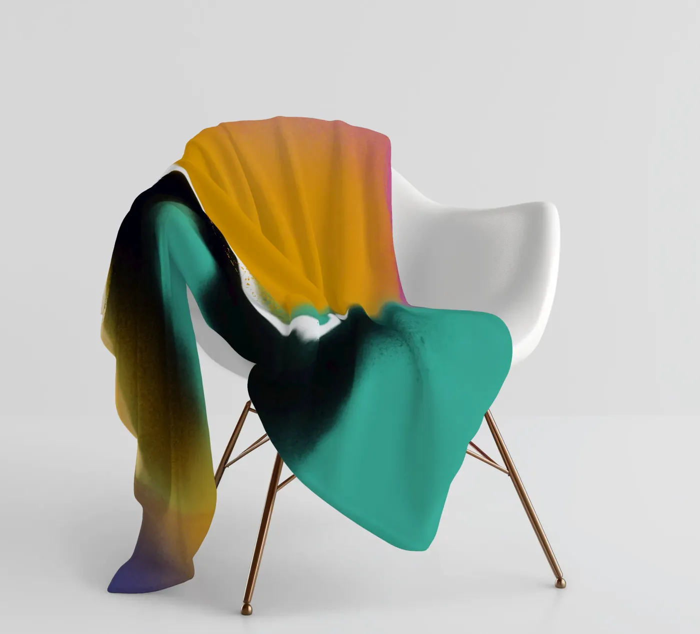 Fluidity 05 fleece blanket by Little Dean